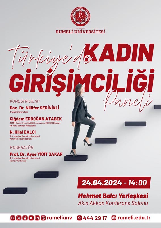 “Türkiye’de Kadın Girişimciliği” paneli düzenlenecek