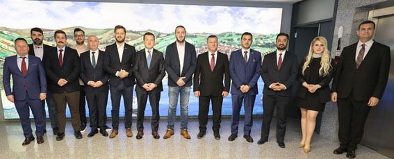 Balcıoğlu, Stari Grad Belediye Başkanını kabul etti