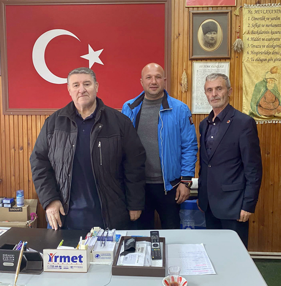 Dernek Başkanı Ateş’ten muhtarlara ziyaret