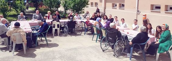 Çağrıbeyli öğrencilerden anlamlı ziyaret