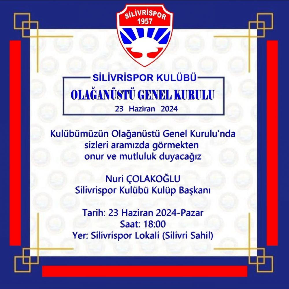 Silivrispor’da olağan üstü kongre fırtınası