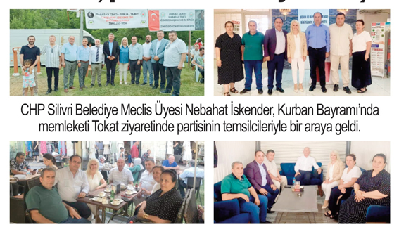 İskender, parti temsilcileriyle buluştu