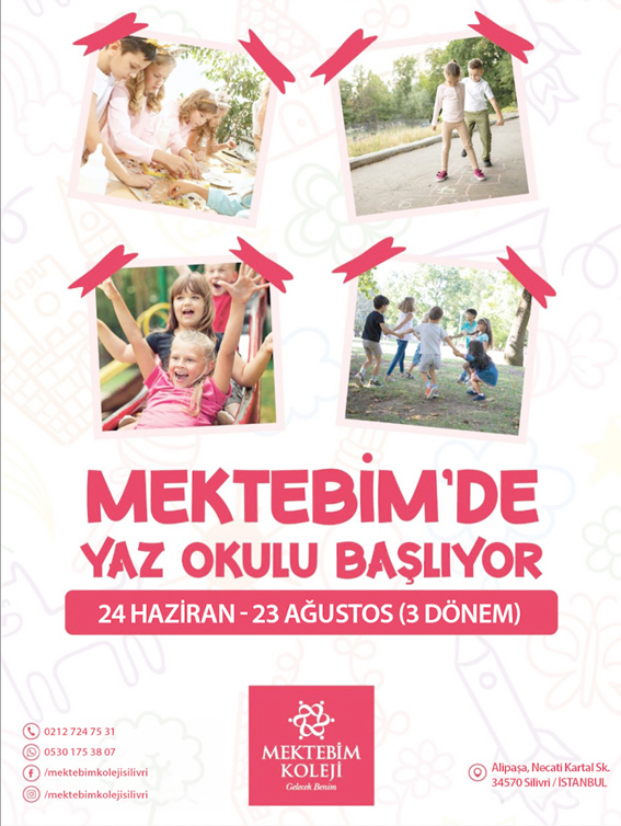 Mektebim Yaz Okulu Programı başladı