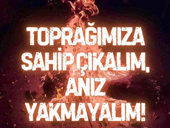 “Toprağımıza sahip çıkalım, anız yakmayalım”