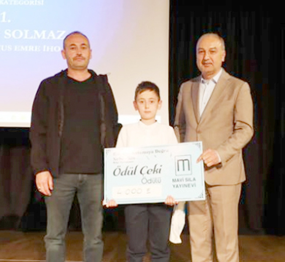 Yunus Emre öğrencisi İl Birincisi oldu