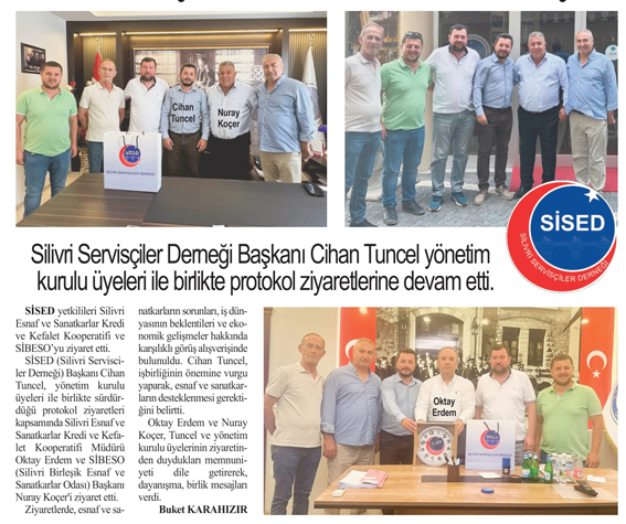 SİSED ziyaretlerine devam ediyor