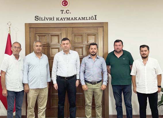 Servisçiler Derneği’nden Kaymakam Tolga Toğan’a ziyaret