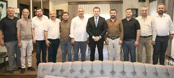 Silivri Servisçiler Derneğinden Başkan Balcıoğlu’na ziyaret
