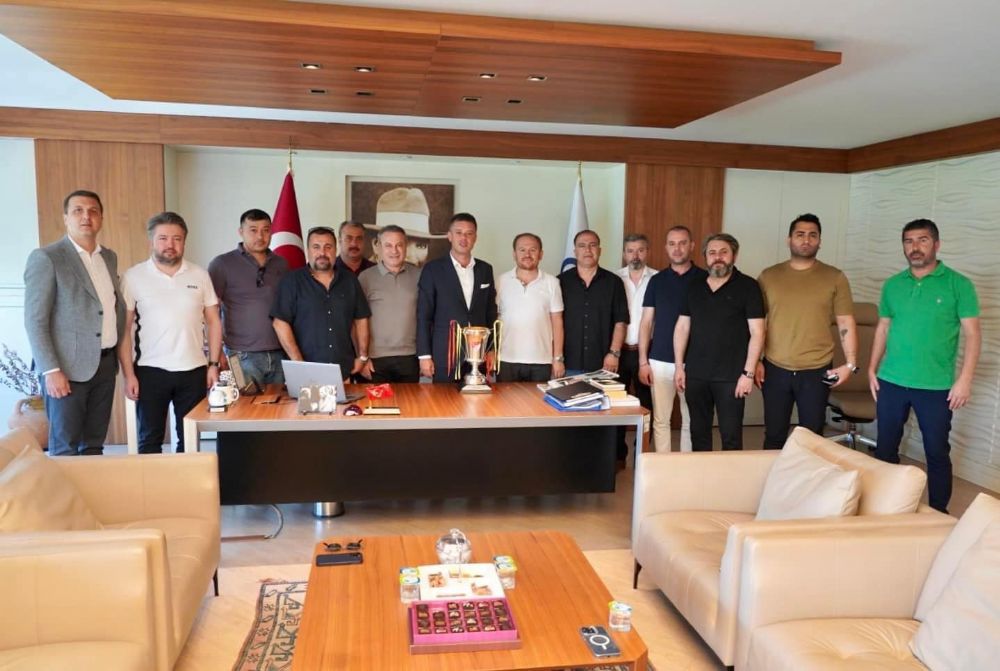 Gümüş ve ekibinden Sarıkurt’a ziyaret