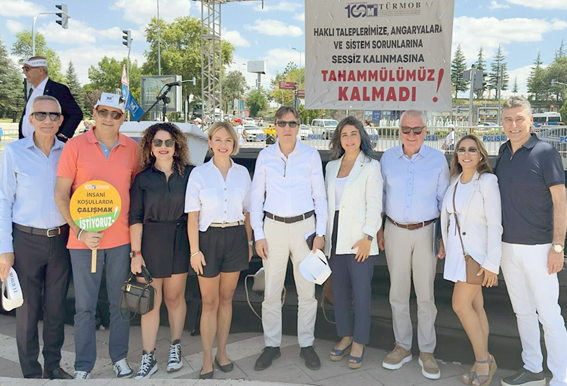 Mali Müşavirler, mesleki taleplerini meydanlarda haykırdı