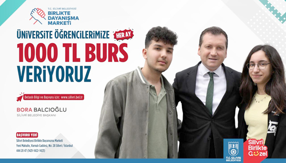 Silivri Belediyesi’nden üniversite öğrencilerine burs desteği