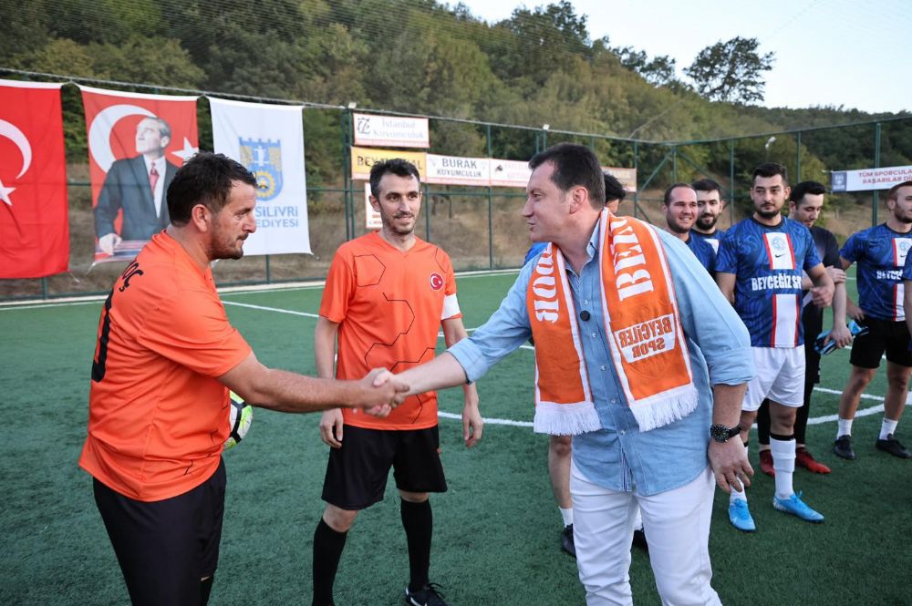 Beyciler’de turnuva heyecanı