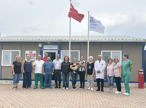 CHP’li kadınlardan Küçük Hayvan Rehabilitasyon Merkezine ziyaret