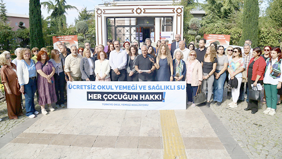 “Bir öğün yemek ve temiz su tüm öğrencilerin temel hakkı”