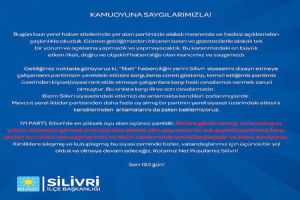 İYİ Parti’den kamuoyu açıklaması