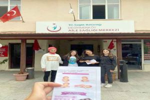 Çocuk Gelişimi Alanı öğrencilerinden bilgilendirme etkinliği