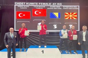 Alara Akbaş, Balkan Şampiyonası’nda 2’nci oldu