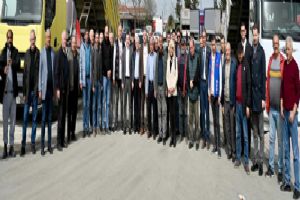 Balcıoğlu’ndan, Silivri Kamyoncular Kooperatifi’ne ziyaret