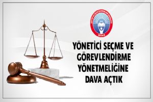 Eğitim İş, yönetmeliğe dava açtı