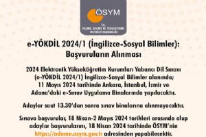 İngilizce-Sosyal Bilimler Yabancı Dil Sınavı