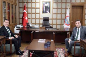 Başkan Balcıoğlu’ndan Kaymakamlık ziyareti