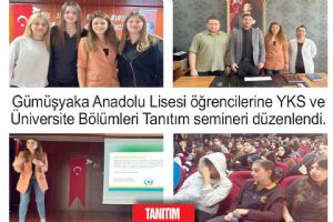 Gümüşyaka Lisesi öğrencilerine YKS semineri