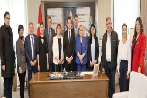 Balcıoğlu, Hak ve Özgürlükler Hareketi temsilcilerini ağırladı